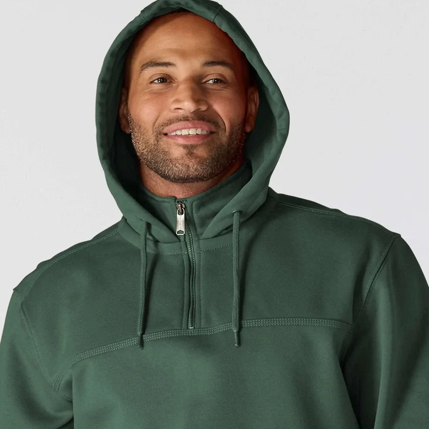 Paxton waterafstotende, zware hoodie met kwartrits voor heren - carhartt Rain Defender Hoodies