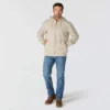 Paxton waterafstotende, zware hoodie met kwartrits voor heren - carhartt Rain Defender Hoodies
