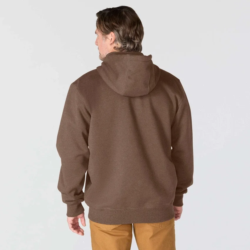 Paxton waterafstotende, zware hoodie met kwartrits voor heren - carhartt Rain Defender Hoodies