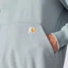 Paxton waterafstotende, zware hoodie met kwartrits voor heren - carhartt Rain Defender Hoodies