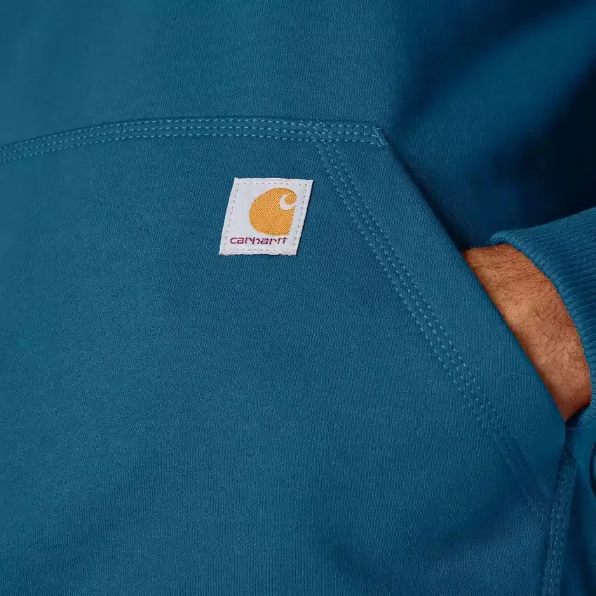 Paxton waterafstotende, zware hoodie met kwartrits voor heren - carhartt Rain Defender Hoodies