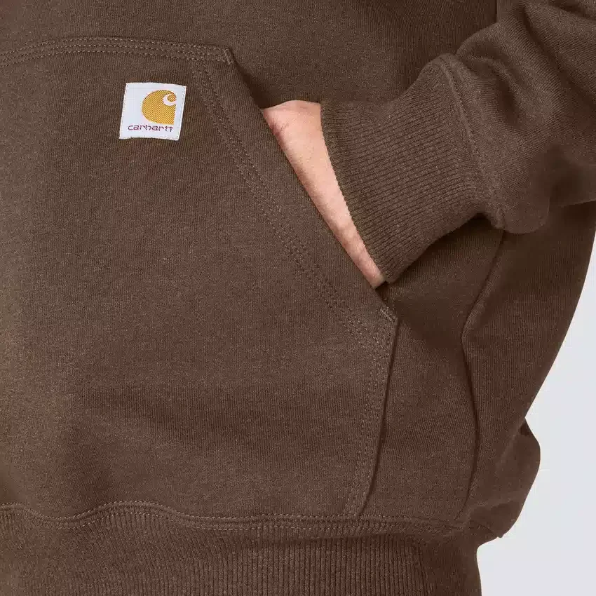 Paxton waterafstotende, zware hoodie met kwartrits voor heren - carhartt Rain Defender Hoodies