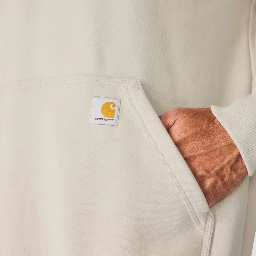 Paxton waterafstotende, zware hoodie met kwartrits voor heren - carhartt Rain Defender Hoodies