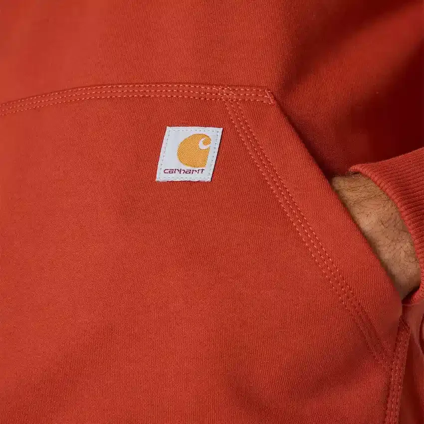 Paxton waterafstotende, zware hoodie met kwartrits voor heren - carhartt Rain Defender Hoodies