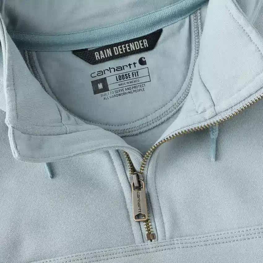 Paxton waterafstotende, zware hoodie met kwartrits voor heren - carhartt Rain Defender Hoodies
