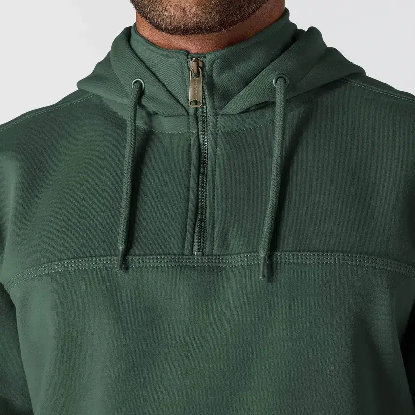 Paxton waterafstotende, zware hoodie met kwartrits voor heren - carhartt Rain Defender Hoodies