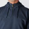 Paxton waterafstotende, zware hoodie met kwartrits voor heren - carhartt Rain Defender Hoodies
