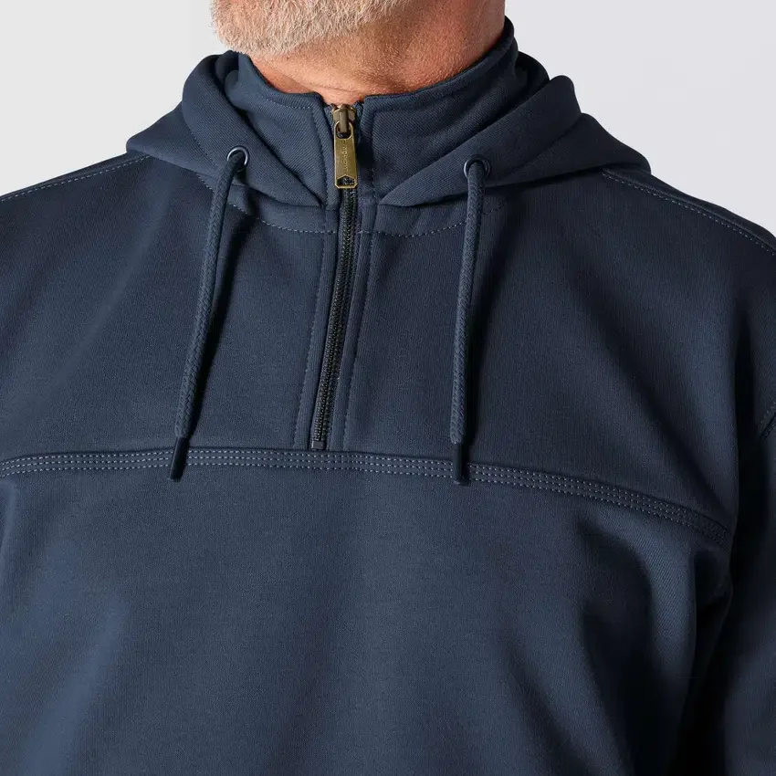 Paxton waterafstotende, zware hoodie met kwartrits voor heren - carhartt Rain Defender Hoodies