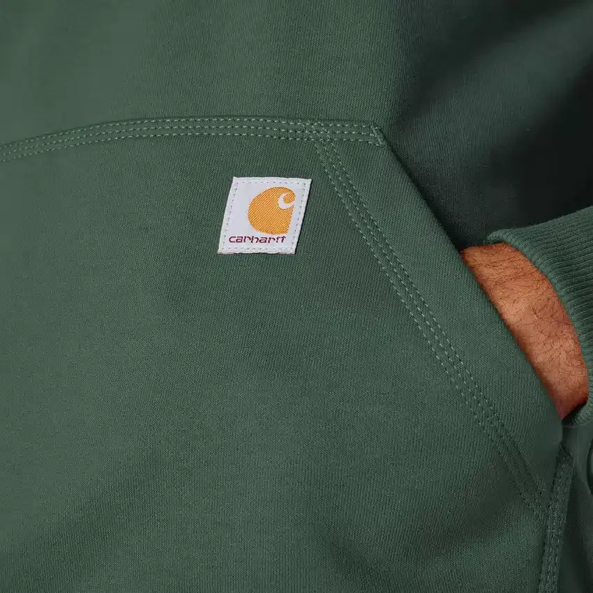 Paxton waterafstotende, zware hoodie met kwartrits voor heren - carhartt Rain Defender Hoodies