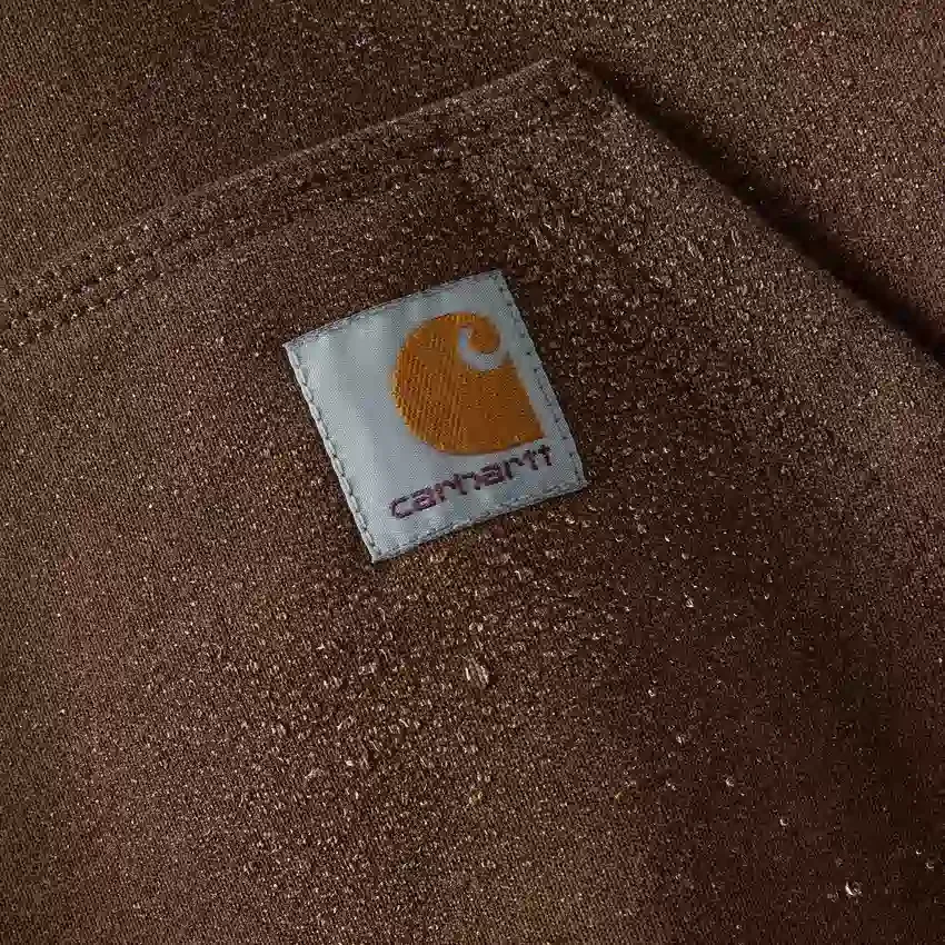 Paxton waterafstotende, zware hoodie met kwartrits voor heren - carhartt Rain Defender Hoodies