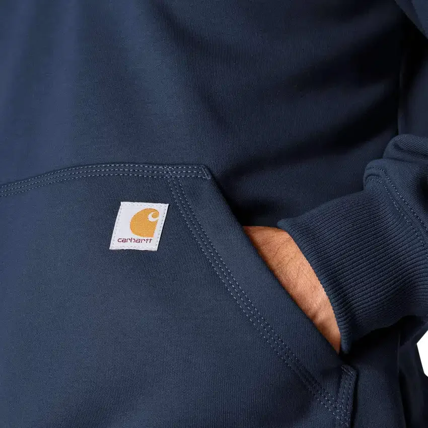Paxton waterafstotende, zware hoodie met kwartrits voor heren - carhartt Rain Defender Hoodies