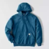 Paxton waterafstotende, zware hoodie met kwartrits voor heren - carhartt Rain Defender Hoodies