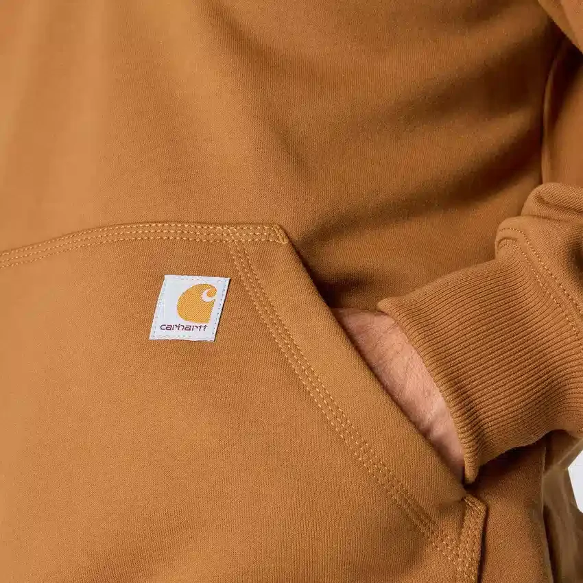 Paxton waterafstotende, zware hoodie met kwartrits voor heren - carhartt Rain Defender Hoodies