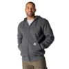 Paxton waterafstotende, zware hoodie met volledige rits voor heren - carhartt Rain Defender-Hoodies
