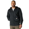 Paxton waterafstotende, zware hoodie met volledige rits voor heren - carhartt Rain Defender-Hoodies