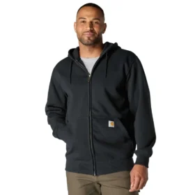 Paxton waterafstotende, zware hoodie met volledige rits voor heren - carhartt Rain Defender-Hoodies