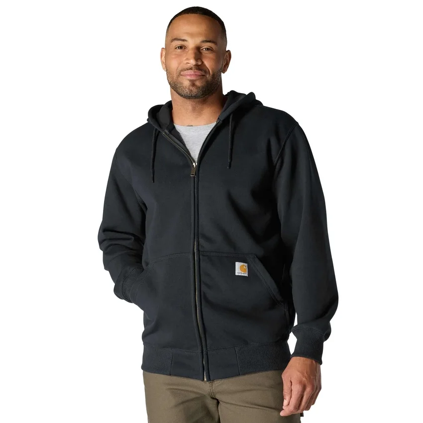 Paxton waterafstotende, zware hoodie met volledige rits voor heren - carhartt Rain Defender-Hoodies