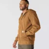 Paxton waterafstotende, zware hoodie met volledige rits voor heren - carhartt Rain Defender-Hoodies