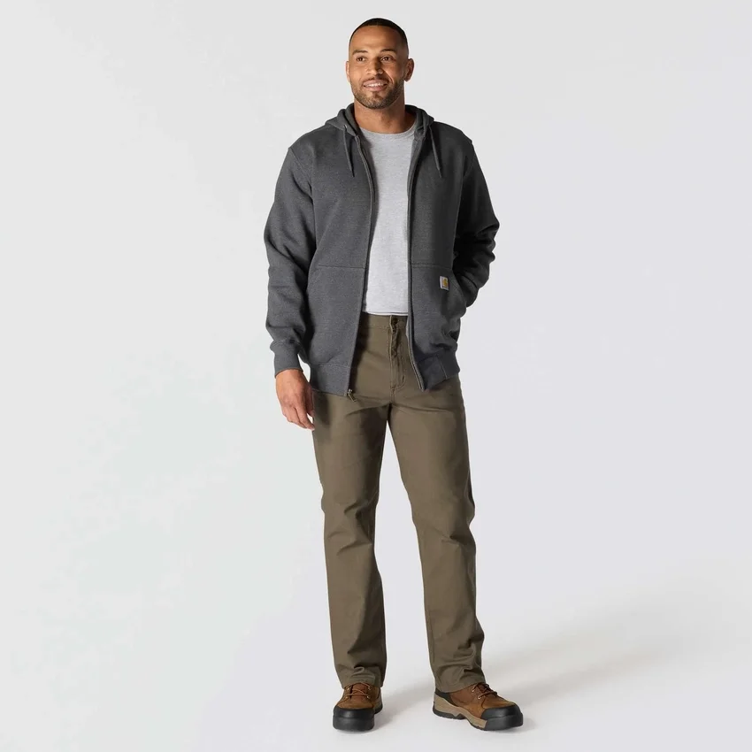 Paxton waterafstotende, zware hoodie met volledige rits voor heren - carhartt Rain Defender-Hoodies