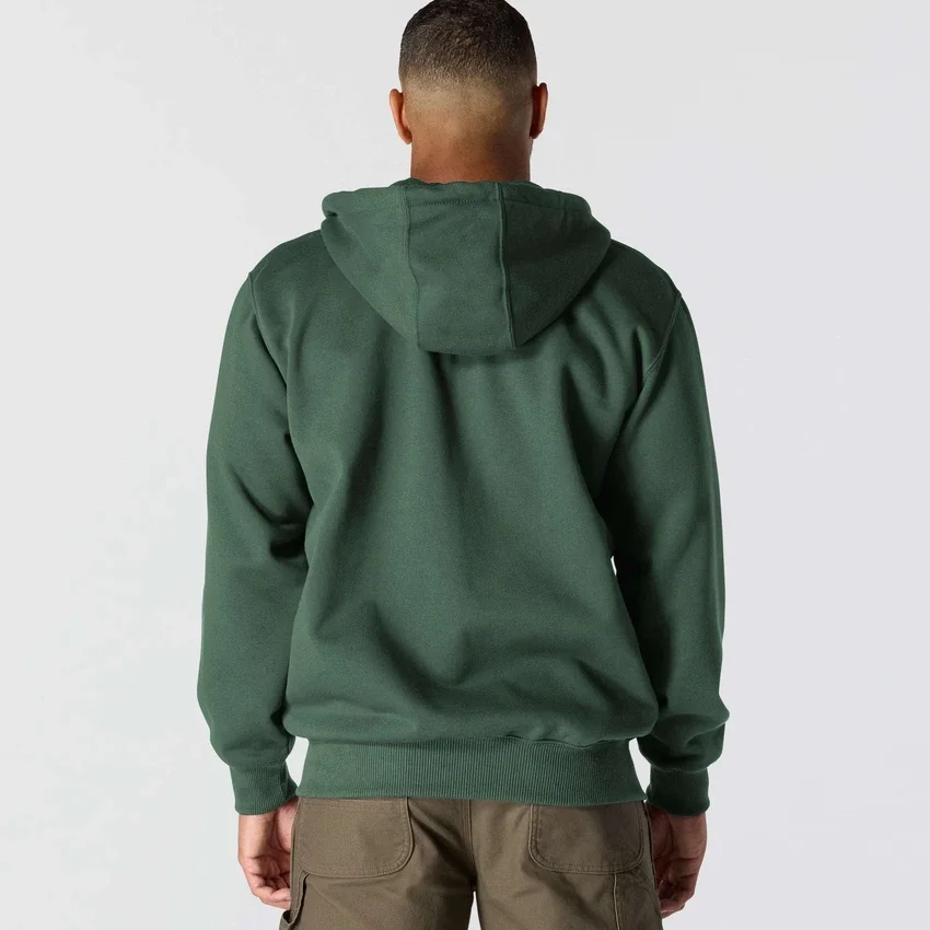 Paxton waterafstotende, zware hoodie met volledige rits voor heren - carhartt Rain Defender-Hoodies