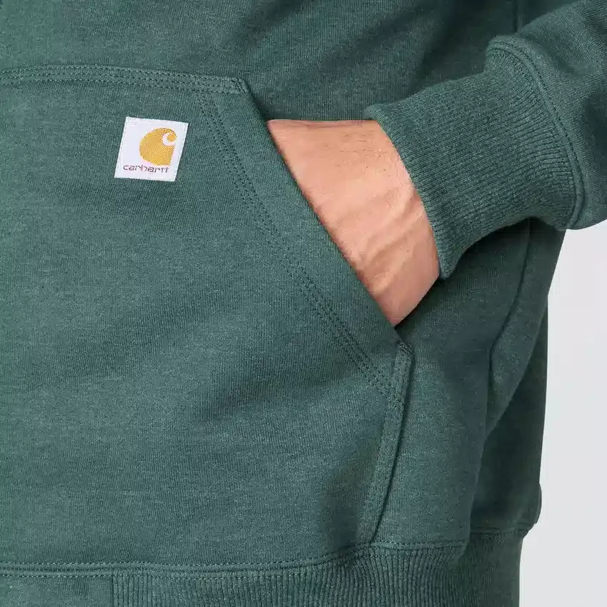 Paxton waterafstotende, zware hoodie met volledige rits voor heren - carhartt Rain Defender-Hoodies