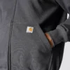Paxton waterafstotende, zware hoodie met volledige rits voor heren - carhartt Rain Defender-Hoodies