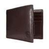 Portemonnee van geolied bruin leer
