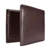 Portemonnee van geolied bruin leer