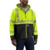 Portsmouth hoogzichtbare waterdichte regenjas voor heren, klasse 3: Storm Defender-jas