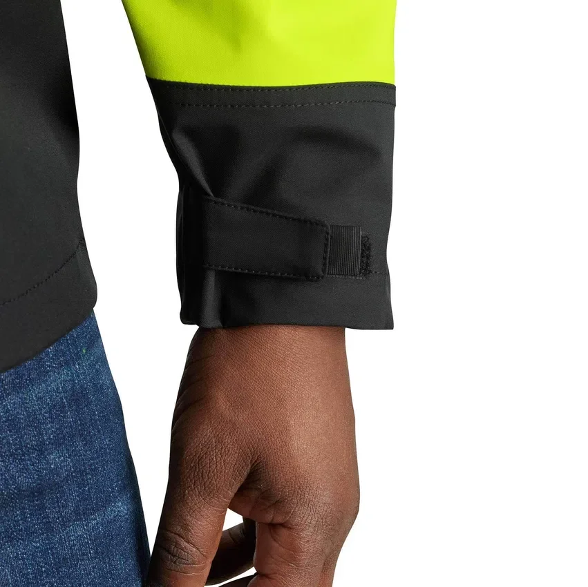 Portsmouth hoogzichtbare waterdichte regenjas voor heren, klasse 3: Storm Defender-jas