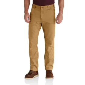 Relaxed Straight Rigby canvasbroek met dubbele knieversterking - Werkbroek