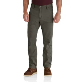 Relaxed Straight Rigby canvasbroek met dubbele knieversterking - Werkbroek