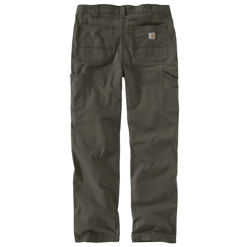 Relaxed Straight Rigby canvasbroek met dubbele knieversterking - Werkbroek