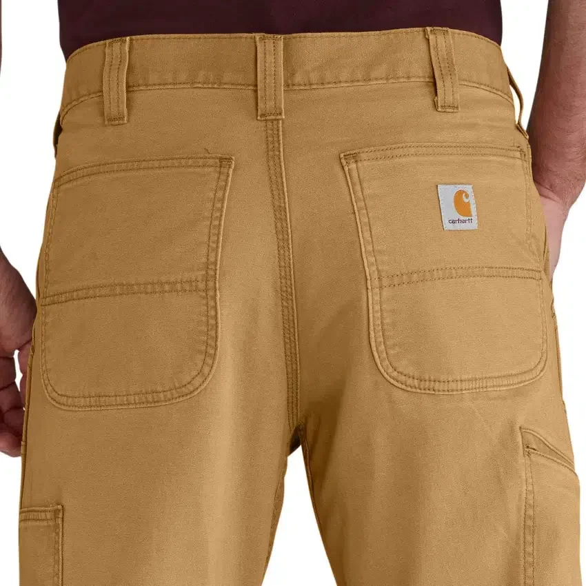 Relaxed Straight Rigby canvasbroek met dubbele knieversterking - Werkbroek