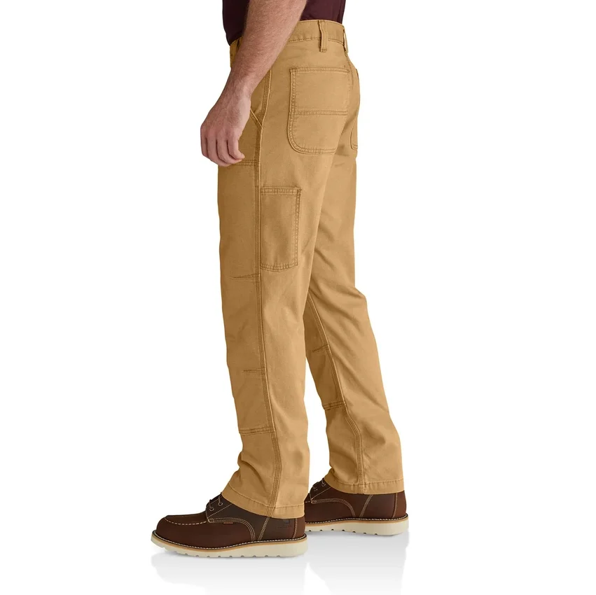 Relaxed Straight Rigby canvasbroek met dubbele knieversterking - Werkbroek