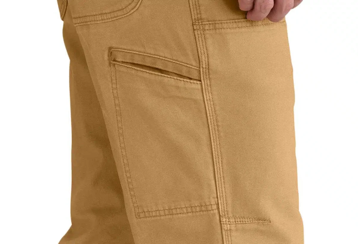 Relaxed Straight Rigby canvasbroek met dubbele knieversterking - Werkbroek