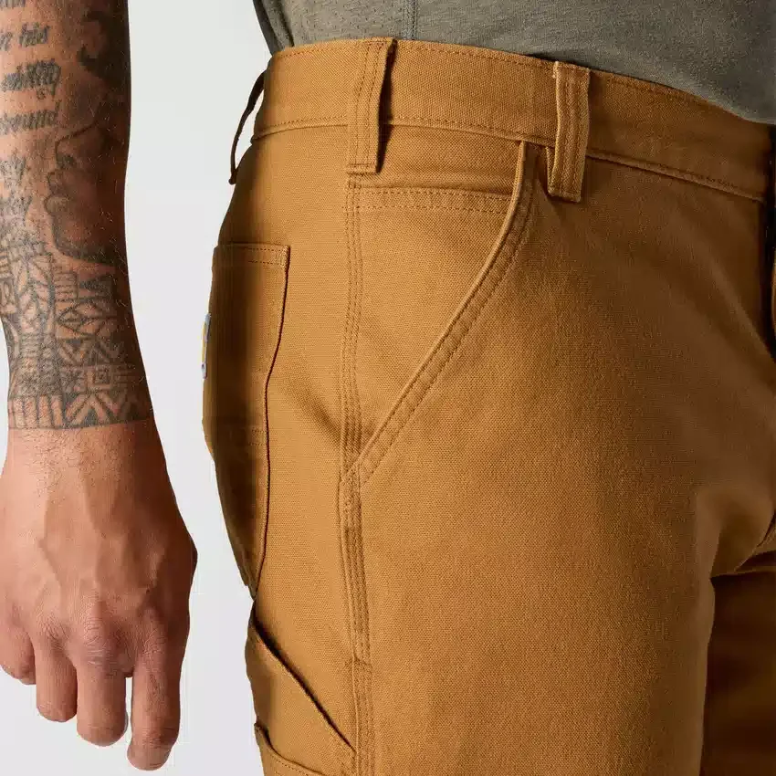 Relaxed Straight Rugged Flex®-duckbroek - Werkbroek