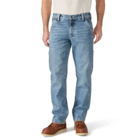 Relaxed Straight Rugged Flex-werkjeans voor heren
