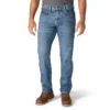 Relaxed Straight Rugged Flex-werkjeans voor heren