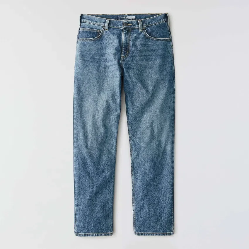 Relaxed Straight Rugged Flex-werkjeans voor heren
