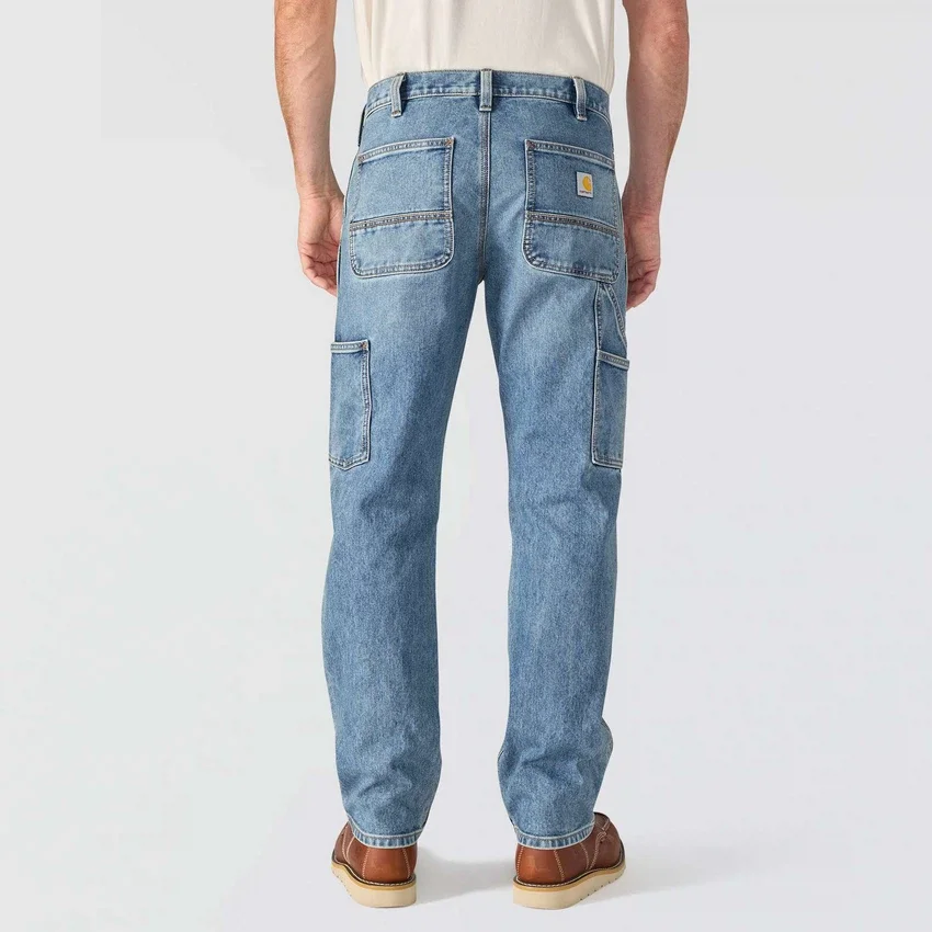 Relaxed Straight Rugged Flex-werkjeans voor heren