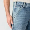 Relaxed Straight Rugged Flex-werkjeans voor heren