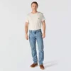 Relaxed Straight Rugged Flex-werkjeans voor heren