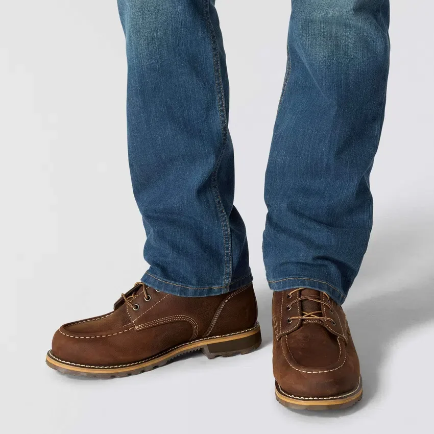 Relaxed Straight Rugged Flex-werkjeans voor heren