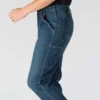 Relaxed Straight Rugged Flex-werkjeans voor heren