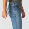 Relaxed Straight Rugged Flex-werkjeans voor heren