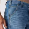 Relaxed Straight Rugged Flex-werkjeans voor heren