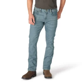 Relaxte bootcut Rugged Flex-werkjeans voor heren