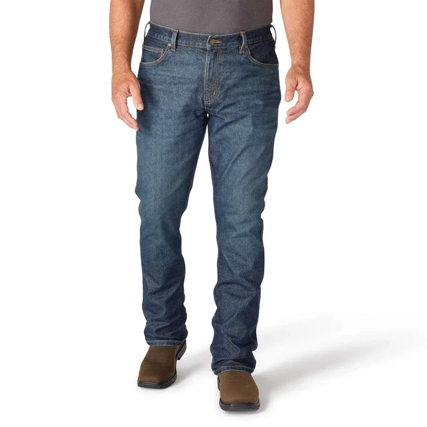 Relaxte bootcut Rugged Flex-werkjeans voor heren