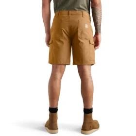 Relaxte pasvorm 9″ Rigby canvas cargoshorts – werkshorts